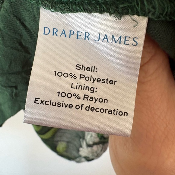 Draper James Green Floral Blouse - Picture 6 of 9